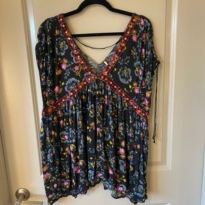 fun shirt from free people in LARGE